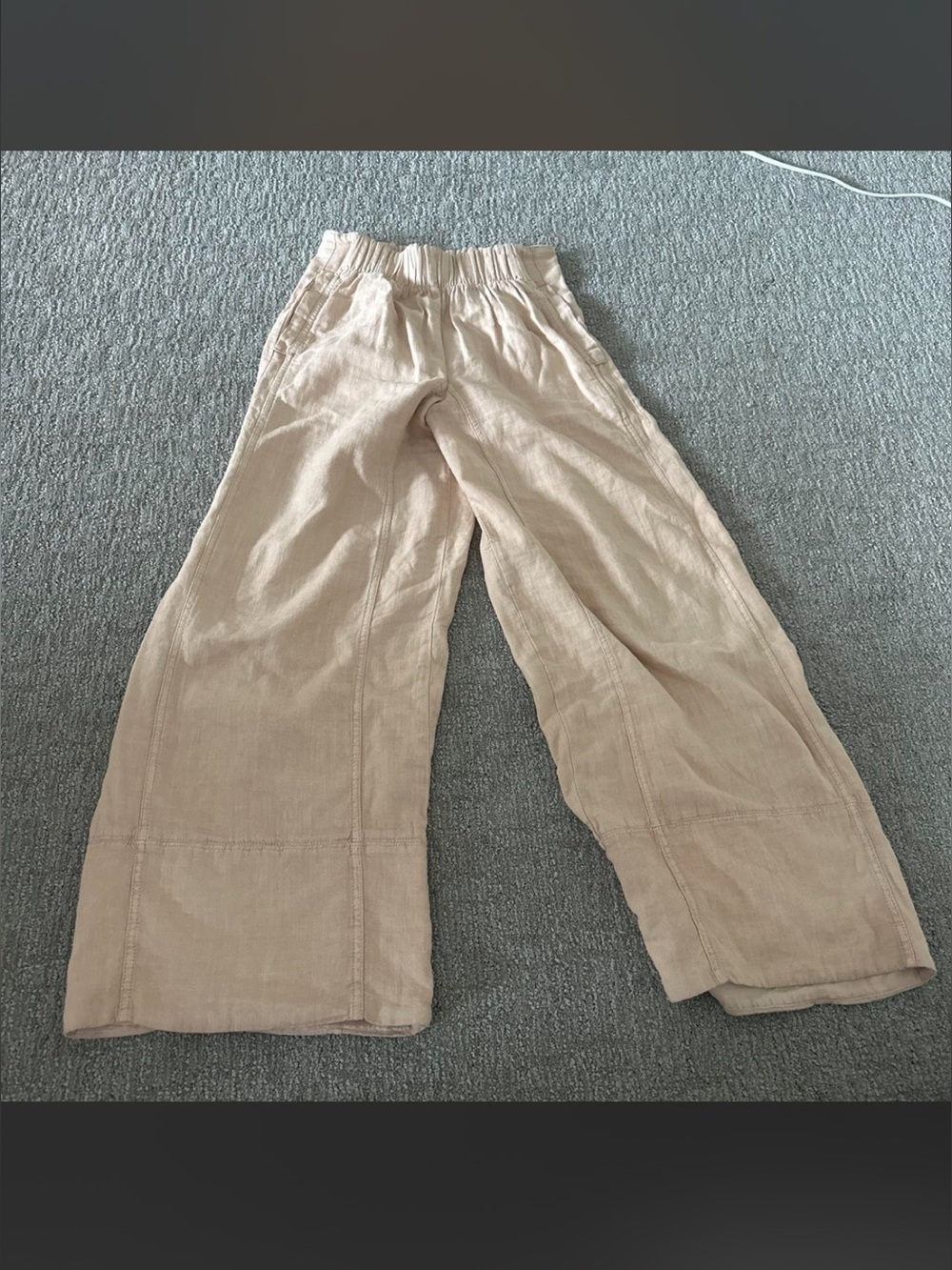 Free People Days End Linen Pants